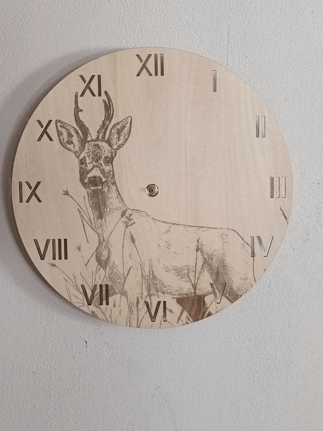 Horloge chevreuil