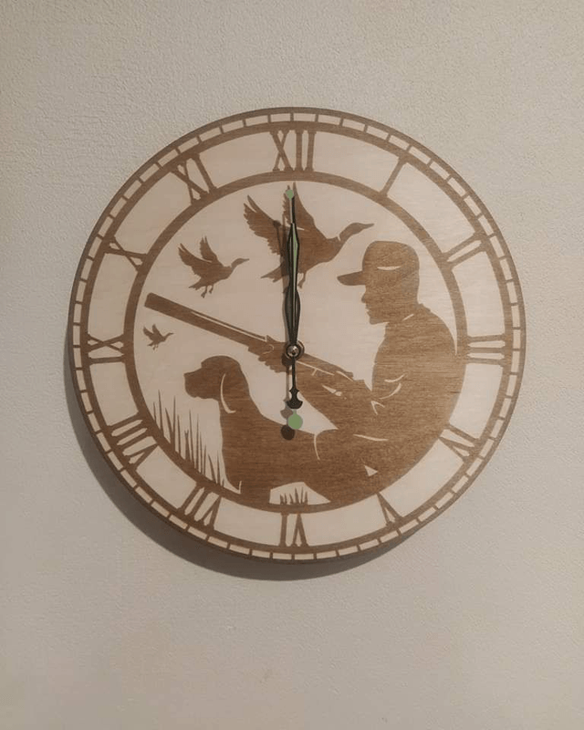 Horloge sauvaginier