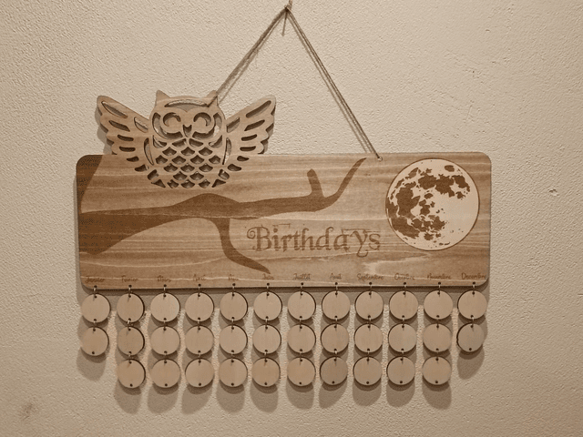 Calendrier Hibou