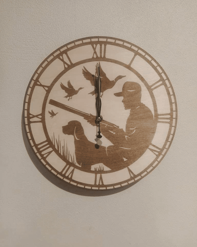 Horloge sauvaginier